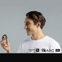 TWS Earphone ZIP20 BT 5.2 True Wireless Earbuds Metal Charging Compartment Headset Dual Microphones CVC Noise Reduction