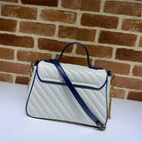 High-end Brand GG Marmont Series Women Bag Real Cowhide Messenger Bag Heart-shaped Suture Package  Shoulder Bag Free Delivery