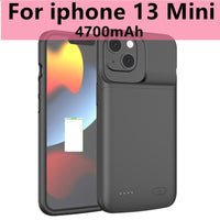 10000mAh Battery Case for iPhone 13 Pro 12 11 Pro Max Smart Power Bank Charging Charger Cover for iPhone XS Max XR 7 8 Plus SE 2