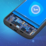 RUNSY Battery Case Compatible with Samsung Galaxy S10, 6000mAh Rechargeable Extended Battery Charging Case, External Battery Charger Case, Adds 1.5X Extra Juice (6.1 inch for Galaxy S10)