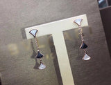 J-jewelry Chanel Dangle Earrings Geometric Drop Earrings Fashion Stud Earrings for Women