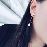 J-jewelry Chanel Dangle Earrings Geometric Drop Earrings Fashion Stud Earrings for Women