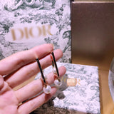 J-jewelry Dior Sterling Silver Polished Geometric Open Square Hoop Earrings