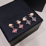 J-jewelry Chanel Women's Bohemian Boho Crystal Wedding Bridal Multiple Teardrop Chandelier Long Dangle Earrings