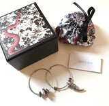 J-jewelry GUCCI Ancient Silver Bullet Earrings Small Dangle Bullet Ammo Earrings Zombie Weapon Gun Bullet Pistol Earrings