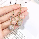 J-jewelry Dior Womens Classic Double Linear Loops Design Twist Wave Earrings for Women