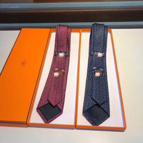 A-accessories Hermès Gingham Plaid Ties for Mens Polka Pin Dots Smooth Formal Patterned Suit Neckties