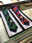 A-accessories GUCCI Men's Neckties Classic Men's Tie Woven Tie for Men Formal Necktie Slim Tie for Daily Office Party Wedding Gift Box